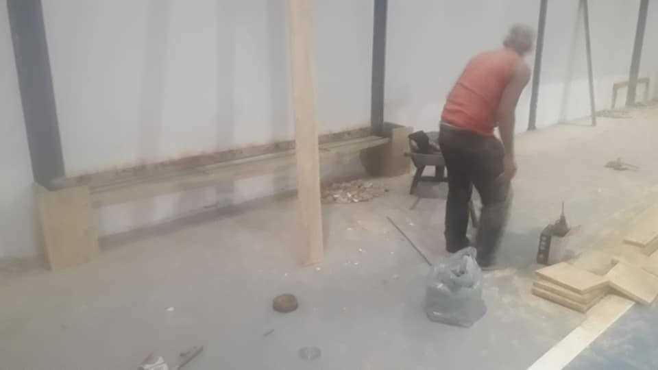 Camacã: Ginásio de Esportes Recebe pequenas Obras de Manutenção